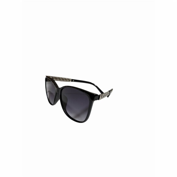 Unbranded Cat Eye Sunglasses Black Frame Gray Gradient Lenses - Picture 9 of 9